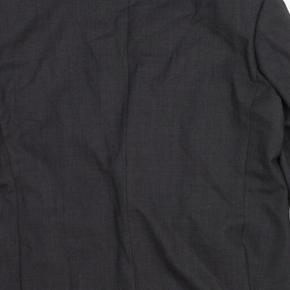 Skopes Mens Grey Wool Jacket Suit Jacket Size 44 Regular