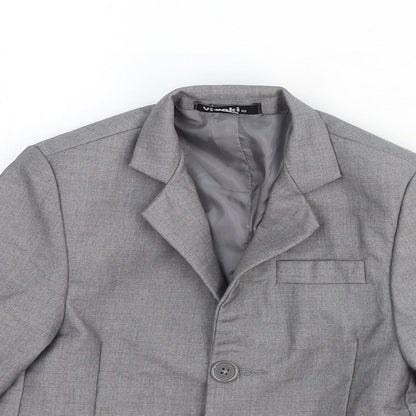 VivaKi Baby Grey Jacket Blazer Size 18-24 Months Button