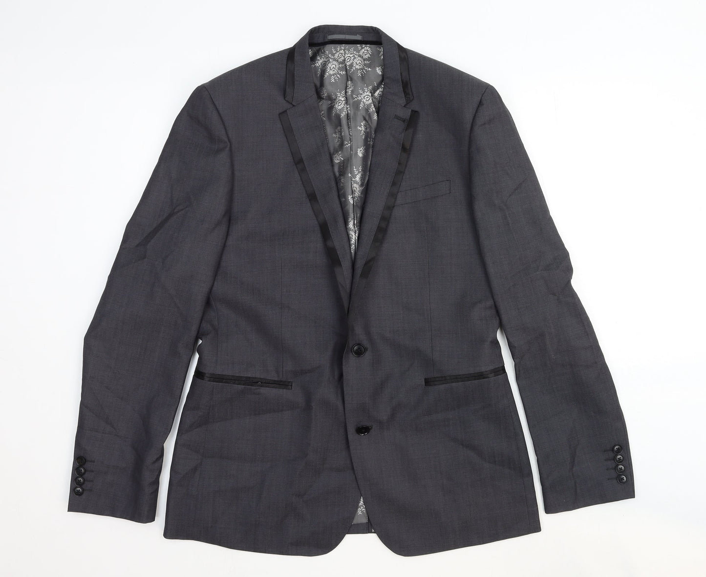 Mens UK Size 40 NEXT Regular Grey Suit Jacket