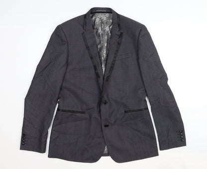 Mens UK Size 40 NEXT Regular Grey Suit Jacket