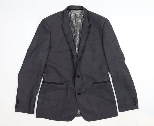 Mens UK Size 40 NEXT Regular Grey Suit Jacket