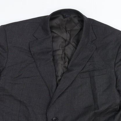 Mens UK Size 44 Marks and Spencer Regular Grey Suit Jacket