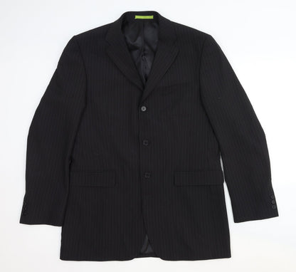 Mens UK Size 40 Burton Regular Grey Suit Jacket