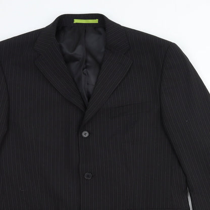 Mens UK Size 40 Burton Regular Grey Suit Jacket