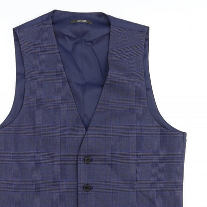 Mens UK Size 38 Marks and Spencer Regular Blue Suit Jacket