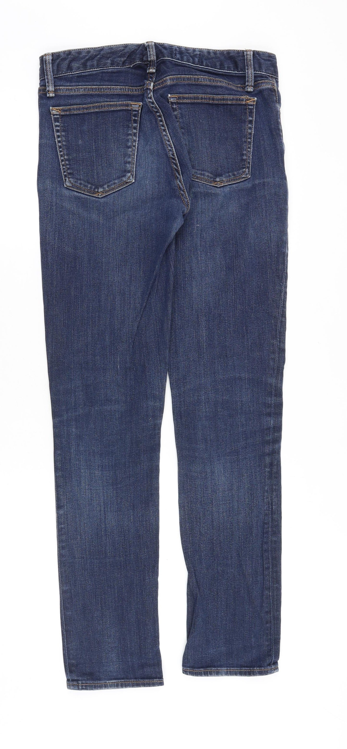 Gap Mens Blue Cotton Skinny Jeans Size 27 in Regular Zip