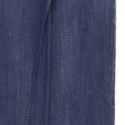 Gap Mens Blue Cotton Skinny Jeans Size 27 in Regular Zip