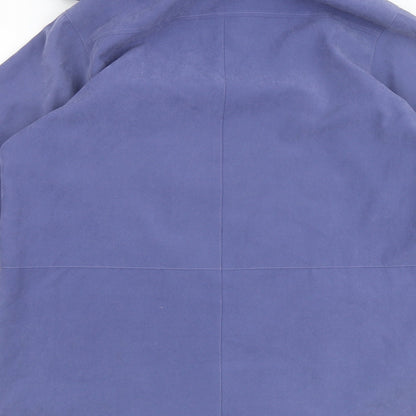 Womens UK Size S DANNIMAC Purple Pea Coat