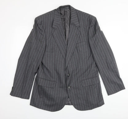 Mens UK Size 40 The Label Regular Grey Suit Jacket