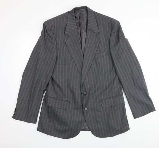 Mens UK Size 40 The Label Regular Grey Suit Jacket