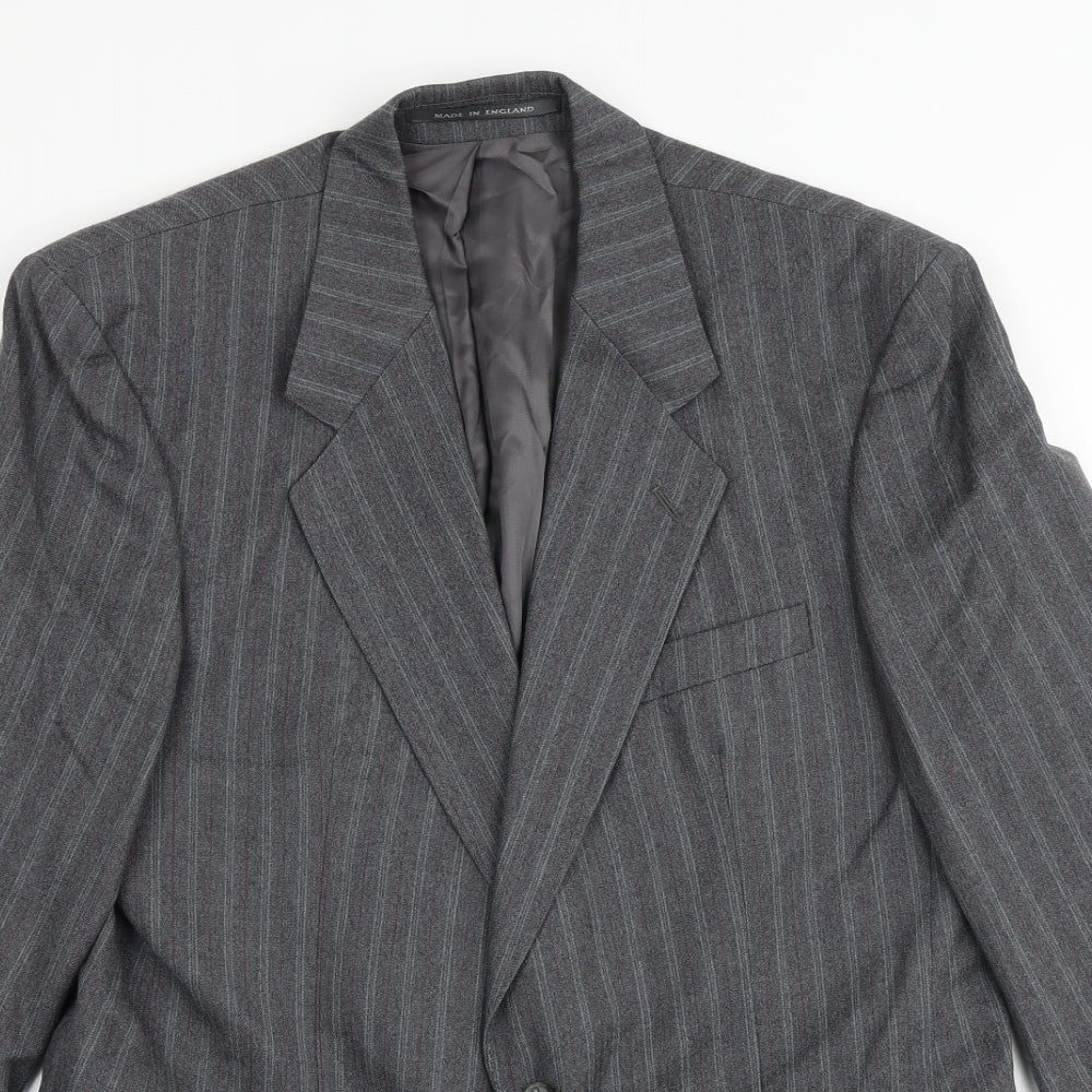 Mens UK Size 40 The Label Regular Grey Suit Jacket