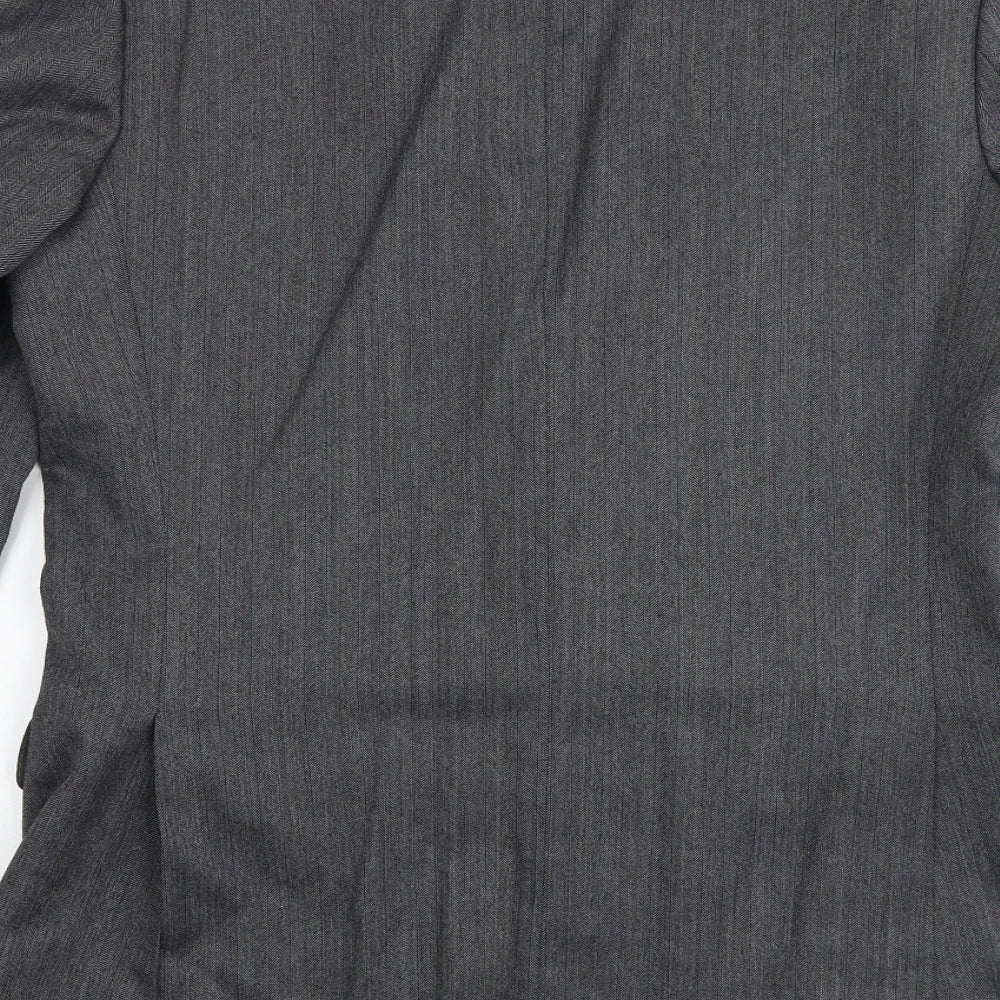 Mens UK Size 40 The Label Big & Tall Grey Suit Jacket