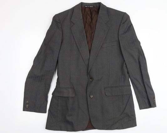 Mens UK Size 40 Chatsworth Regular Grey Suit Jacket