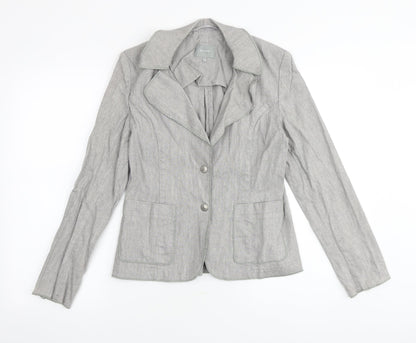 Womens UK Size 12 Marks and Spencer Grey Jacket