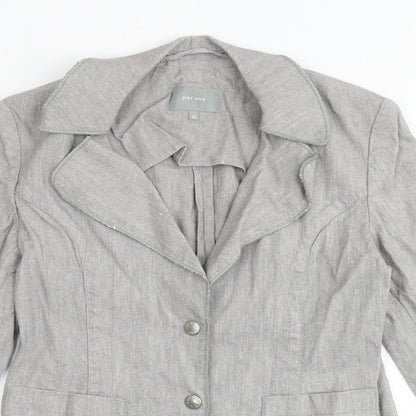 Womens UK Size 12 Marks and Spencer Grey Jacket