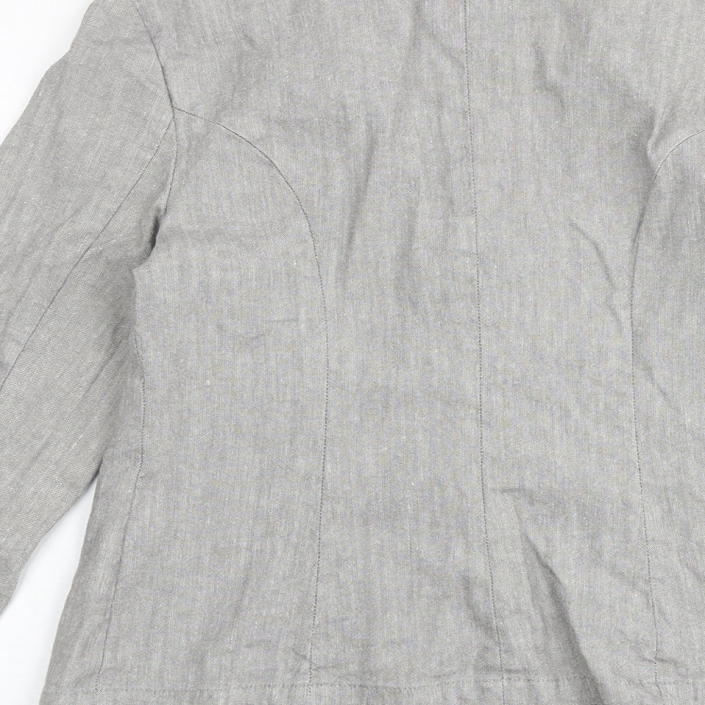 Womens UK Size 12 Marks and Spencer Grey Jacket