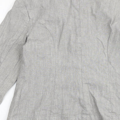 Womens UK Size 12 Marks and Spencer Grey Jacket