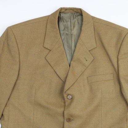 Mens UK Size 42 Skopes Regular Brown Suit Jacket