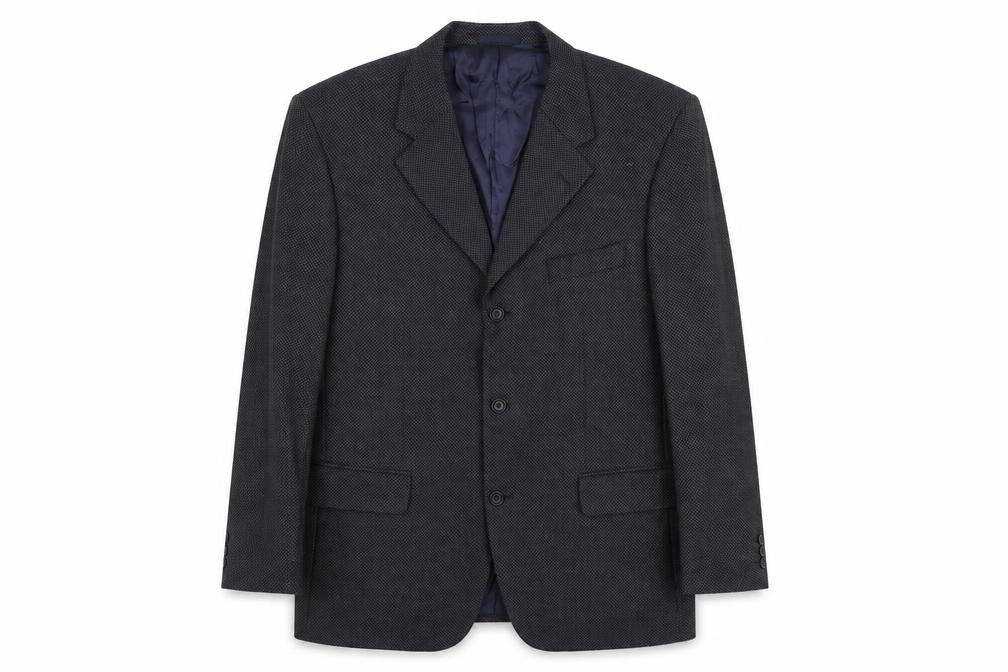 Mens UK Size 42 Wolsey Regular Blue Suit Jacket