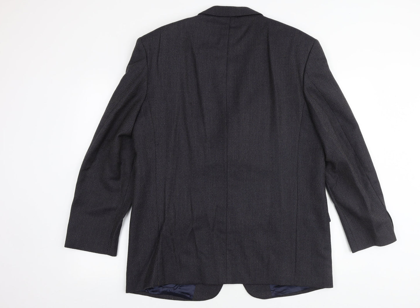 Mens UK Size 42 Wolsey Regular Blue Suit Jacket