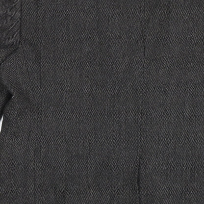Mens UK Size 40 Boston Crew Regular Grey Suit Jacket