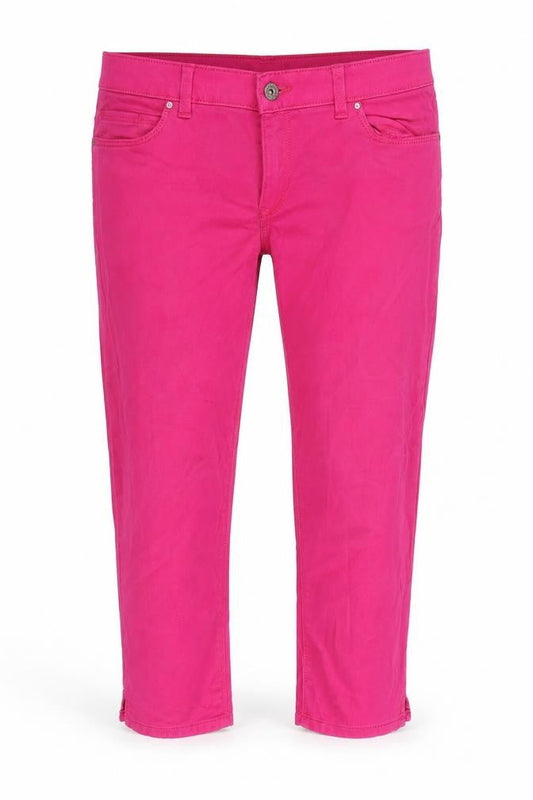 Womens UK Size 32 in EDC Regular Fit Cropped Pink Jeans