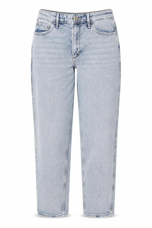 Womens UK Size 27 in Hollister Regular Fit Mom Blue Jeans