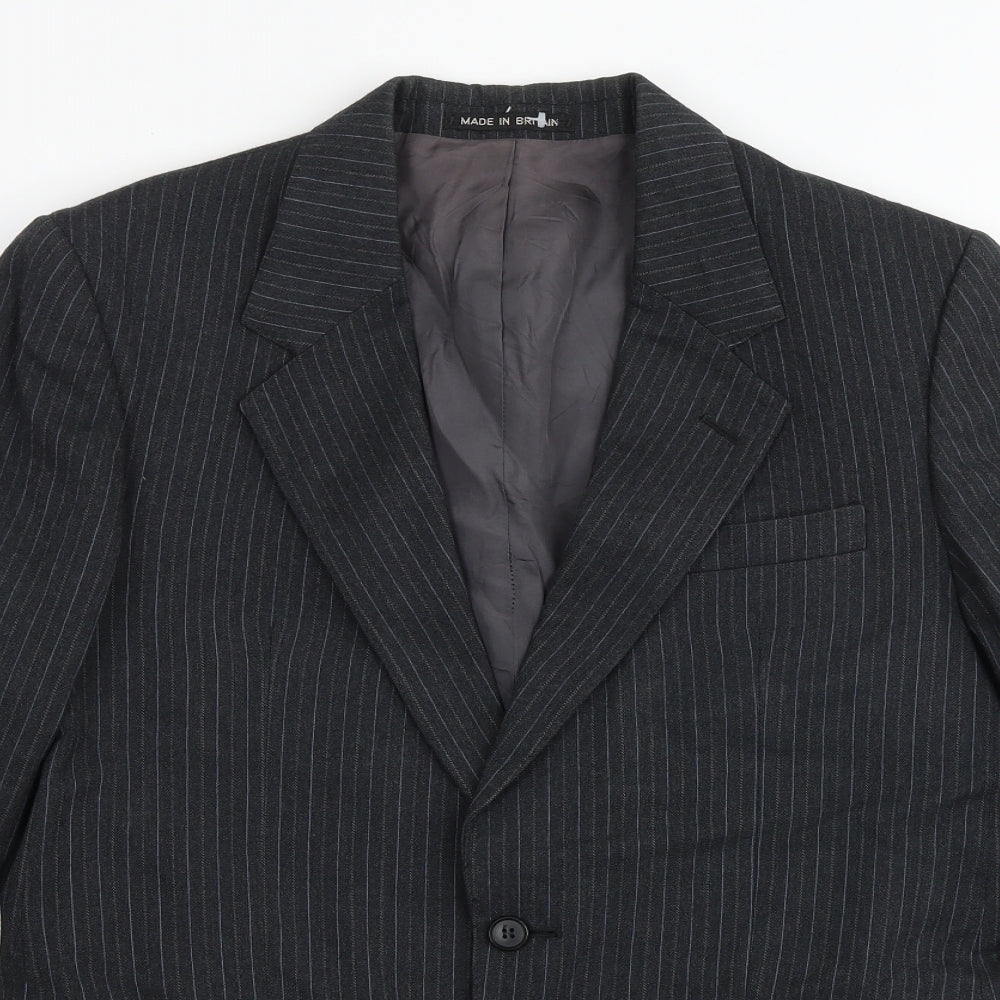 Mens UK Size 38 ExecuteX Regular Grey Suit Jacket