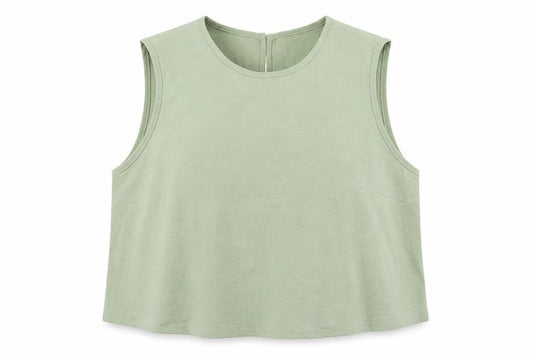 Womens UK Size XL SheIn Green Basic Tank
