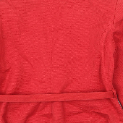 Womens UK Size 12 H&M Red Jacket
