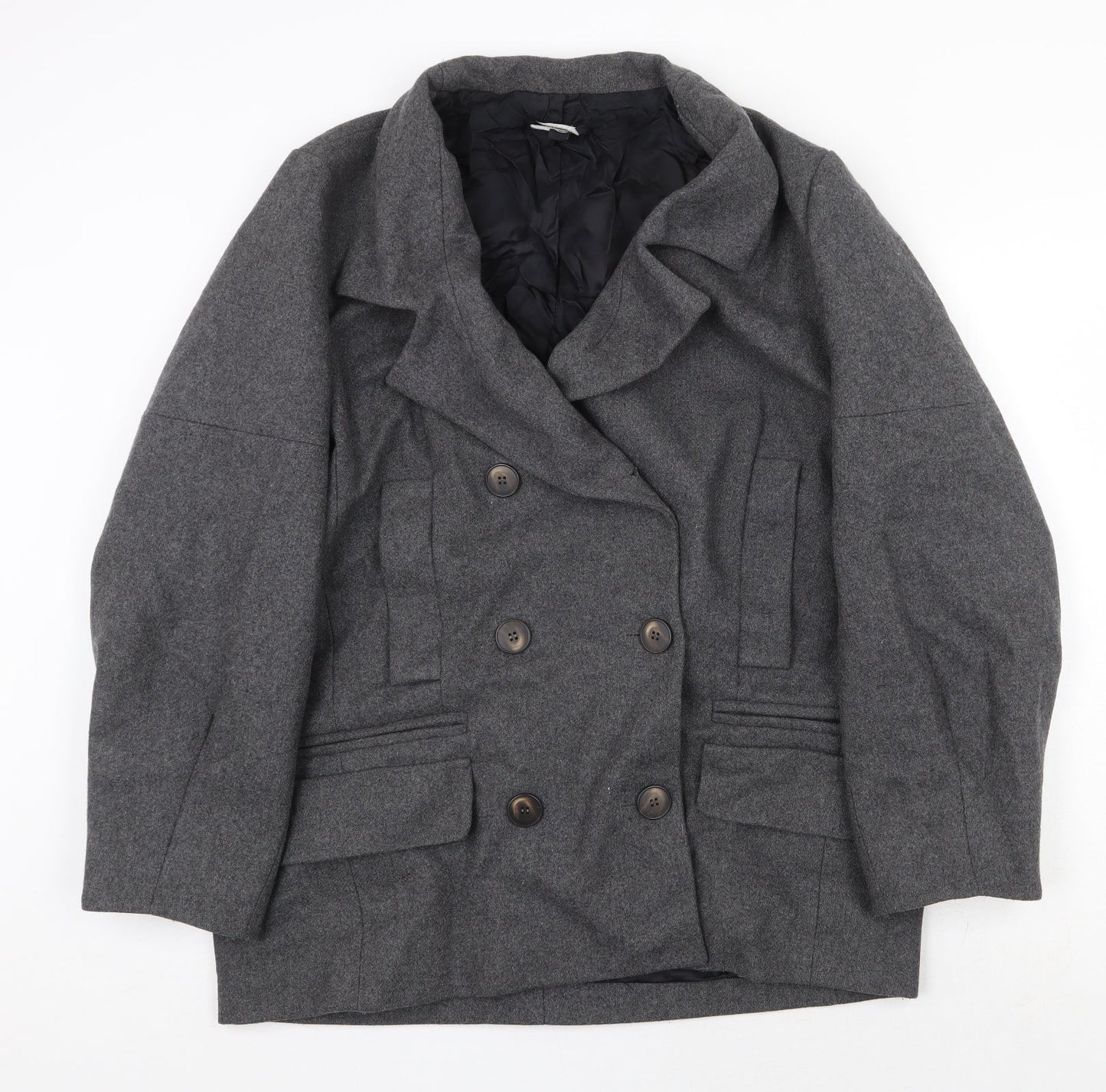 Womens UK Size 14 Topshop Grey Jacket