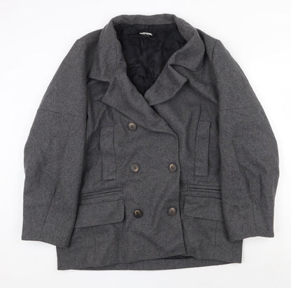 Womens UK Size 14 Topshop Grey Jacket