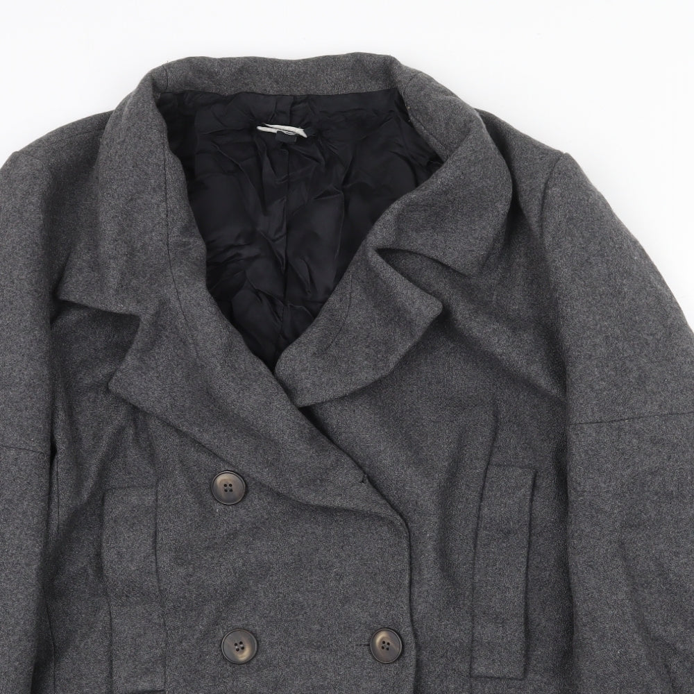 Womens UK Size 14 Topshop Grey Jacket