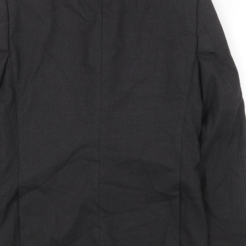 Mens UK Size 36 Brook Taverner Regular Grey Suit Jacket