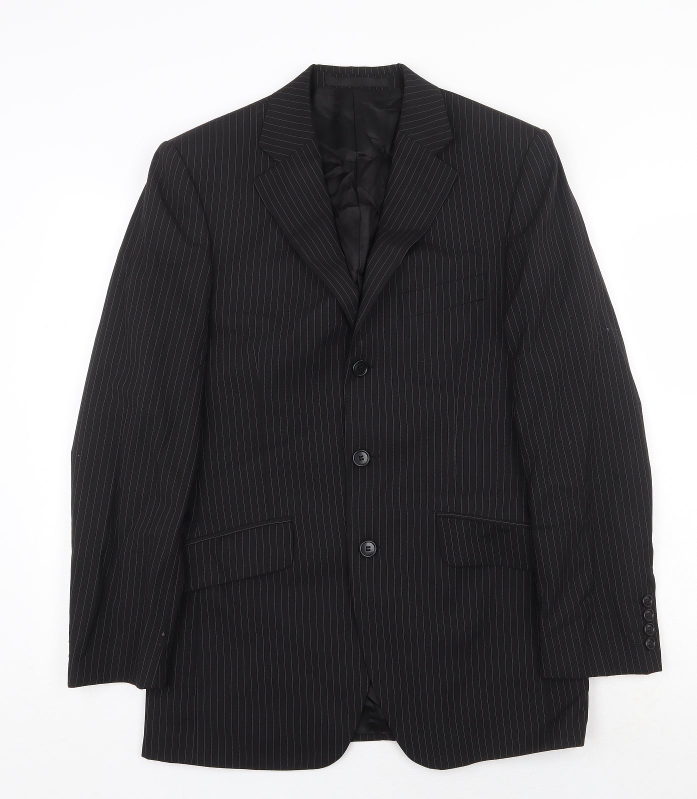 Mens UK Size 36 Marks and Spencer Regular Black Suit Jacket