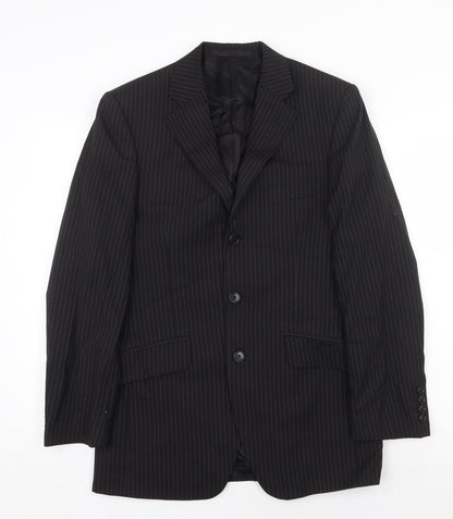 Mens UK Size 36 Marks and Spencer Regular Black Suit Jacket