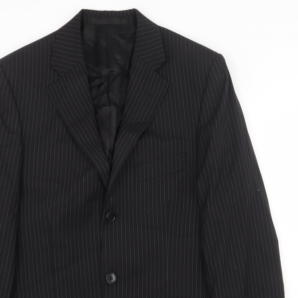 Mens UK Size 36 Marks and Spencer Regular Black Suit Jacket