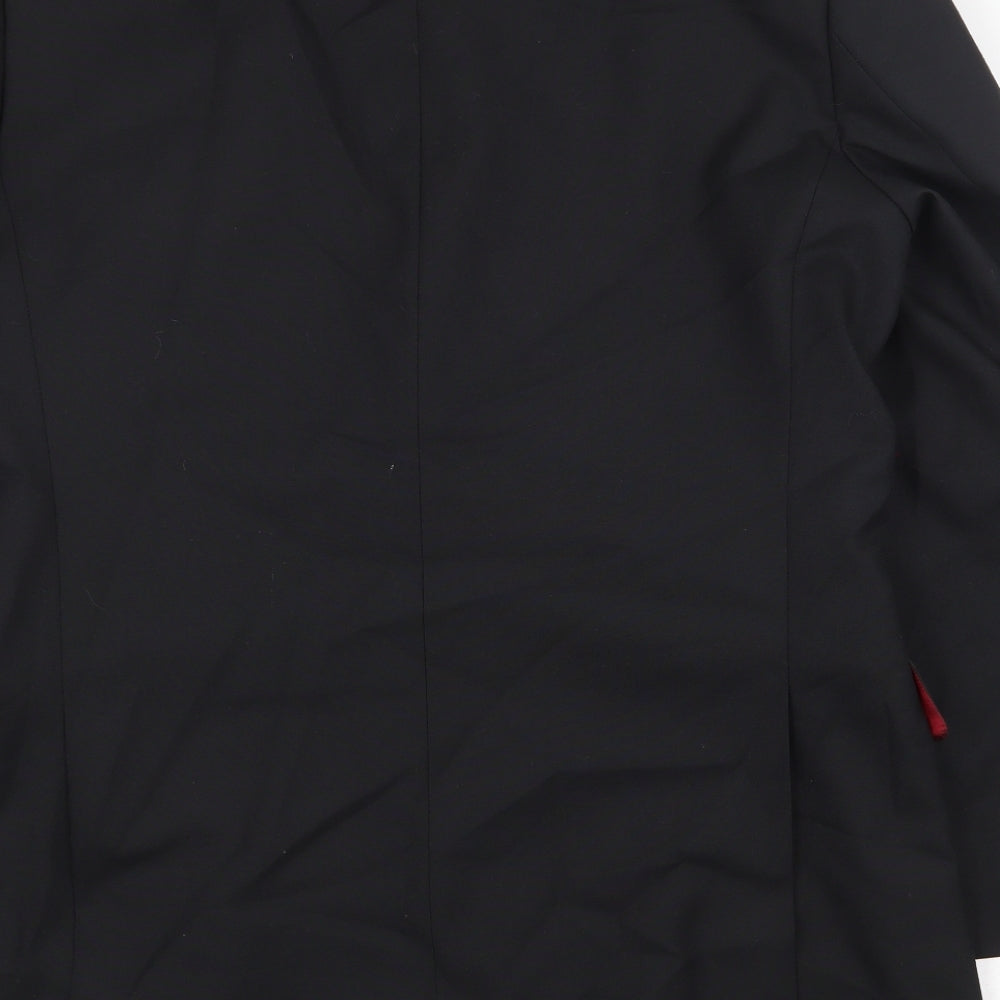 charlton gr Mens Black Wool Jacket Suit Jacket Size 42 Regular