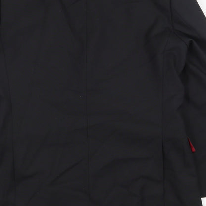 charlton gr Mens Black Wool Jacket Suit Jacket Size 42 Regular