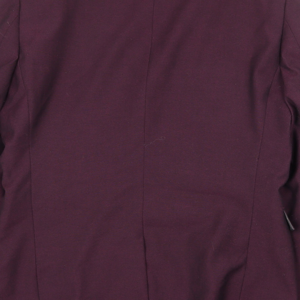 Mens UK Size 40 NEXT Regular Purple Suit Jacket