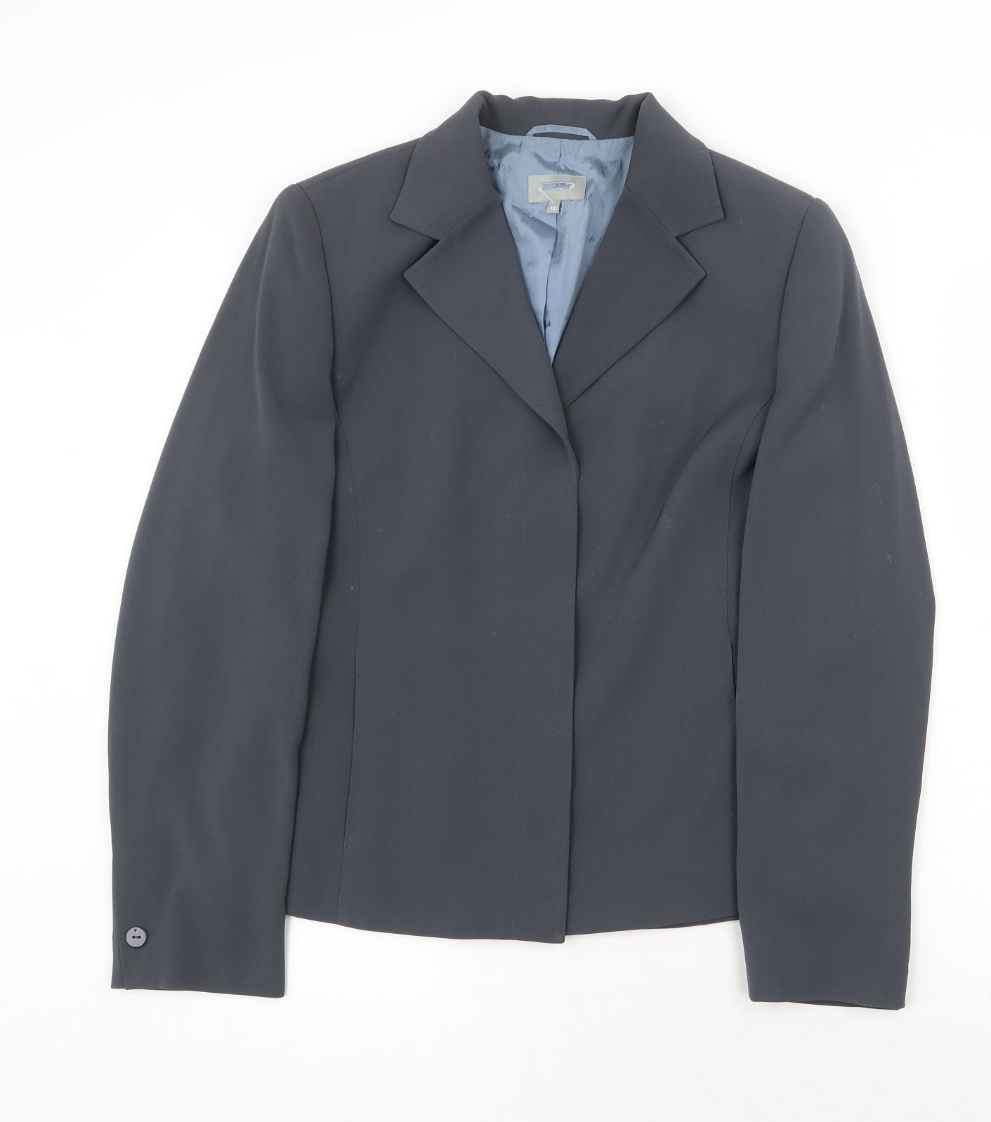 Womens UK Size 10 Marks and Spencer Regular Grey Blazer