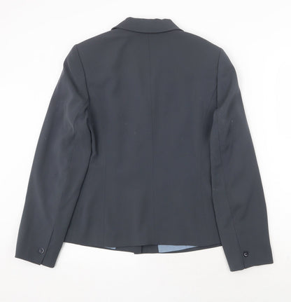 Womens UK Size 10 Marks and Spencer Regular Grey Blazer