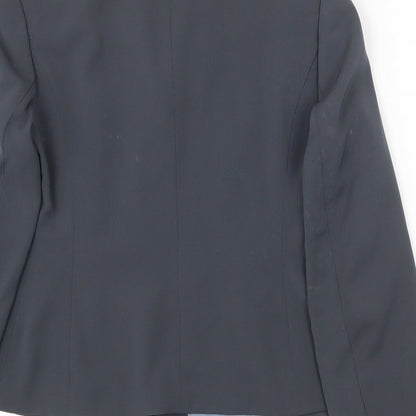 Womens UK Size 10 Marks and Spencer Regular Grey Blazer