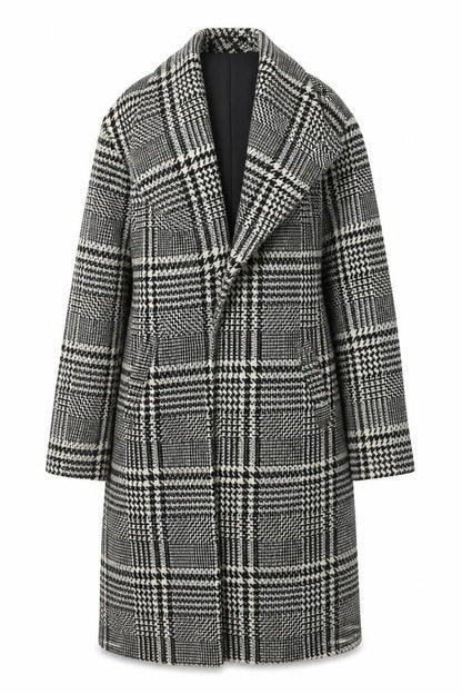 Womens UK Size 6 Parisian Grey Overcoat