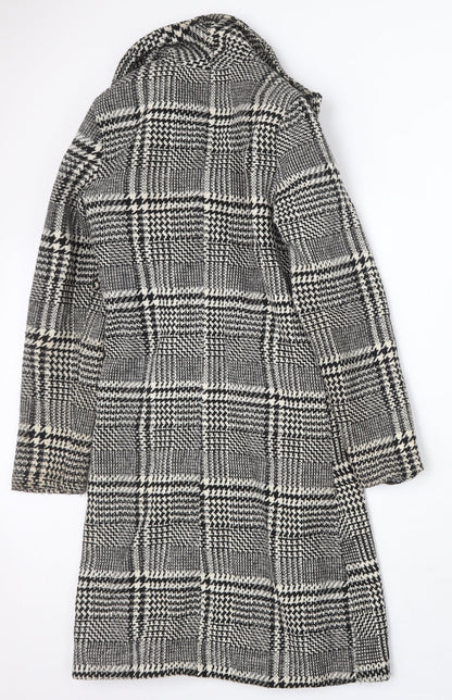 Womens UK Size 6 Parisian Grey Overcoat