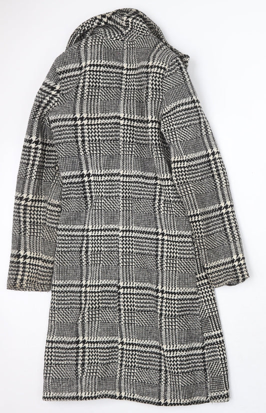 Womens UK Size 6 Parisian Grey Overcoat