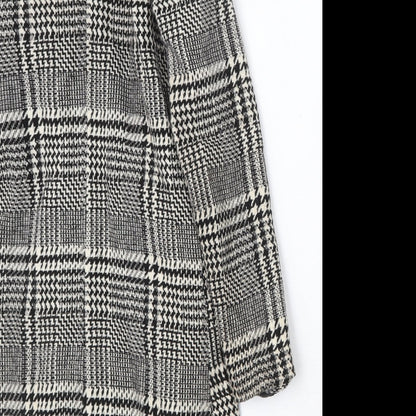 Womens UK Size 6 Parisian Grey Overcoat