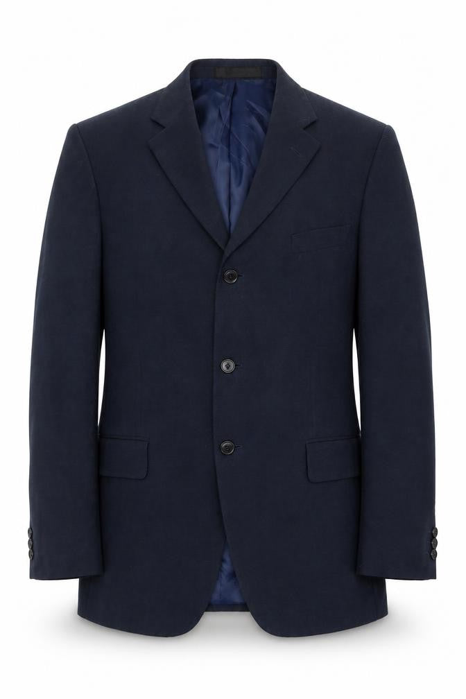 Mens UK Size 40 Marks and Spencer Regular Blue Suit Jacket