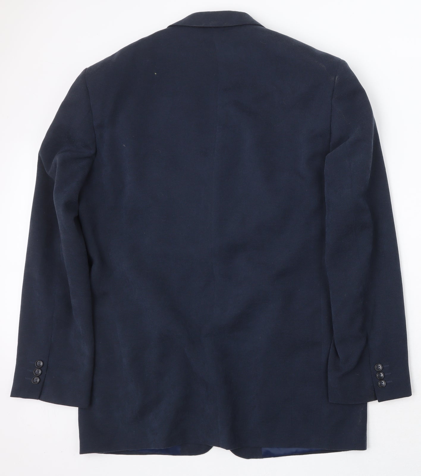 Mens UK Size 40 Marks and Spencer Regular Blue Suit Jacket