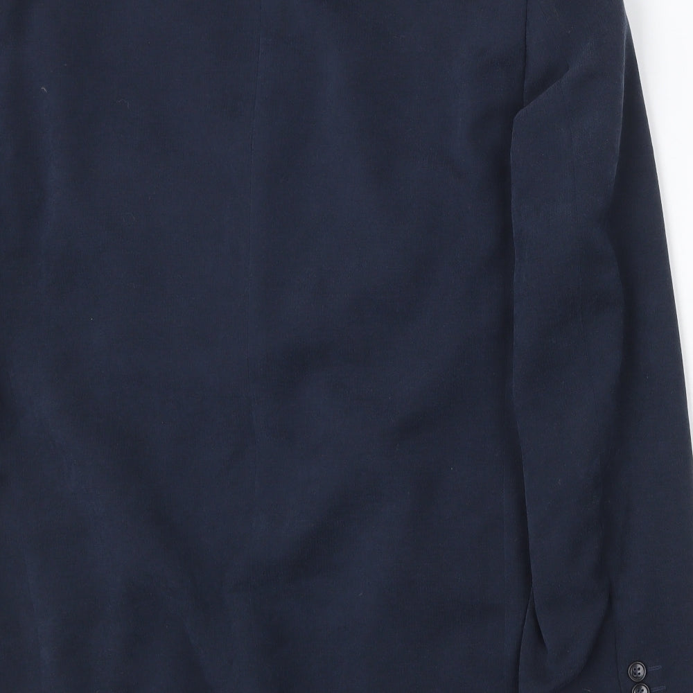 Mens UK Size 40 Marks and Spencer Regular Blue Suit Jacket